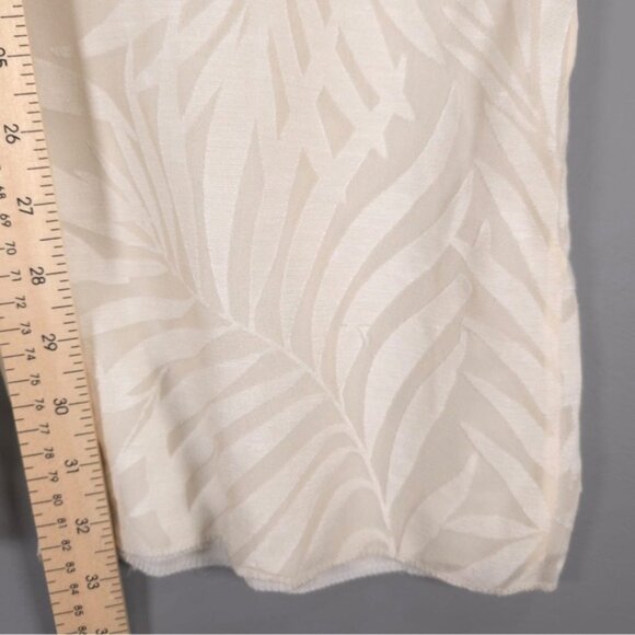 VALENTINO MISS V SILK Blend ITALY🇮🇹MADE Straight Pants Floral CRUPPO CFT 44/10 - Picture 7 of 11